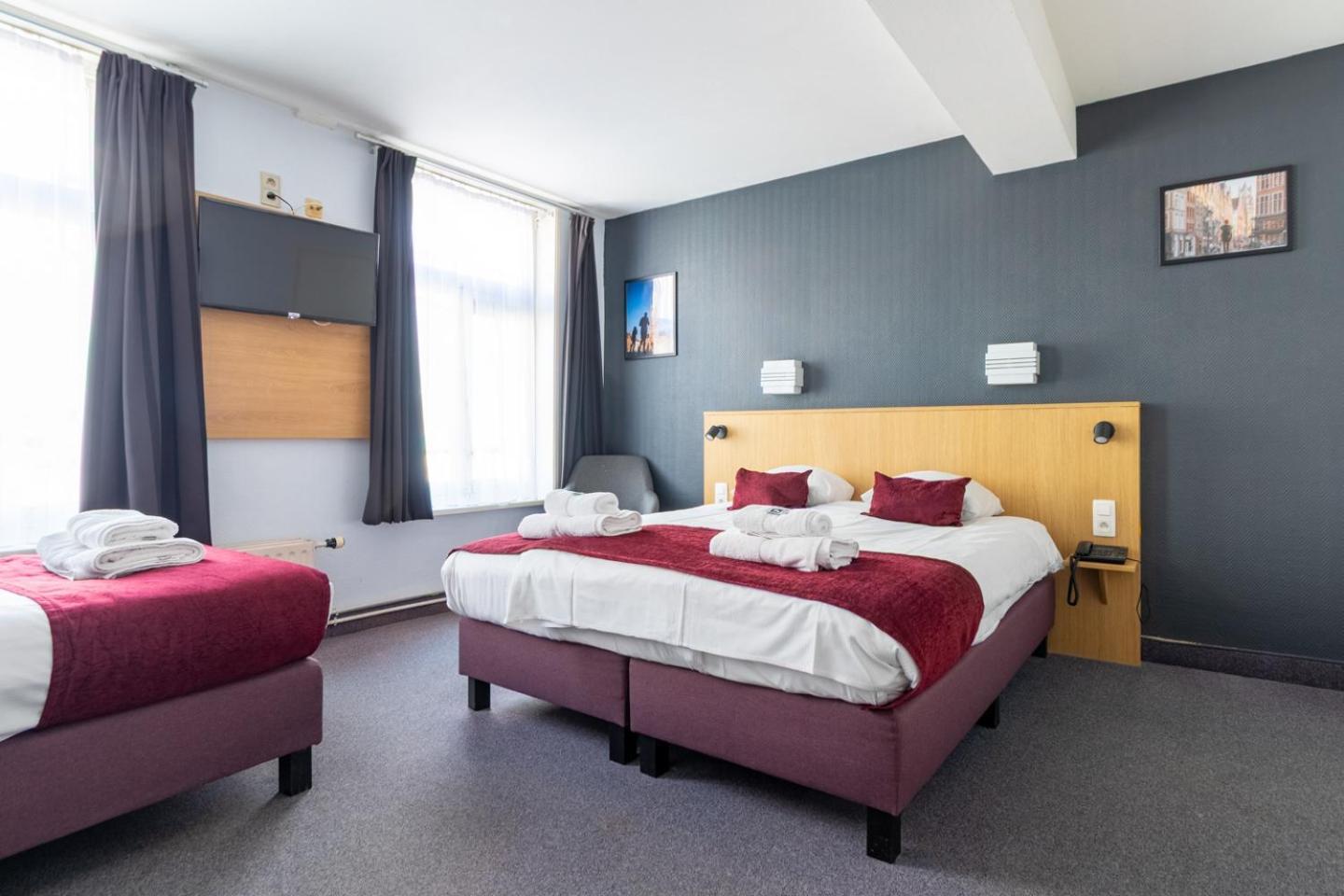 Hotel Montovani Bruges Extérieur photo
