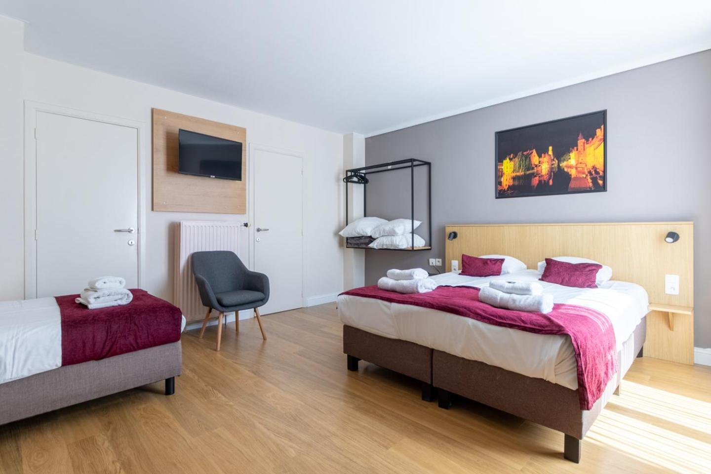 Hotel Montovani Bruges Extérieur photo